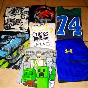 Boys 7/8 Graphic Tee Bundle